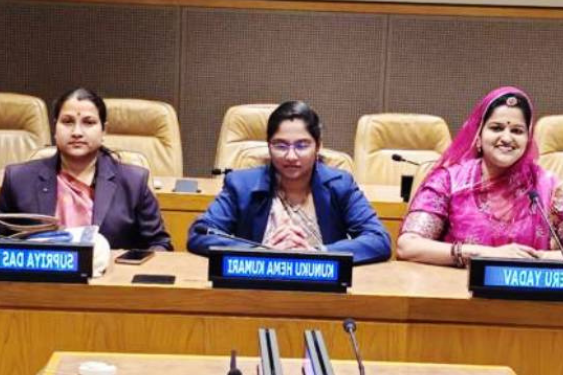 At the UN meeting, the inspiring voices of India’s female panchayat leaders are heard.