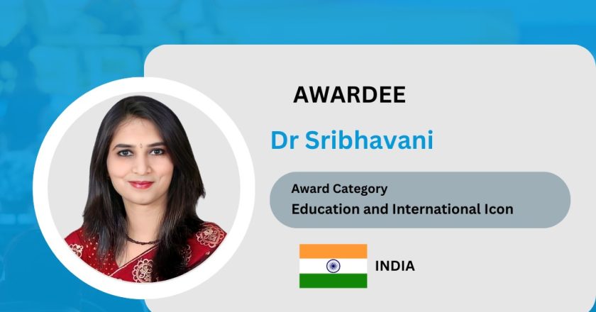 Dr. Sribhavani Receives Prestigious 2024 Global Changemakers Award for Revolutionary Contributions to Education